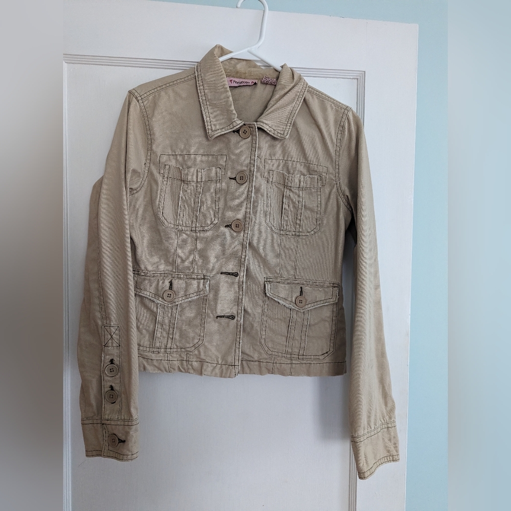 Tan Jean Jacket
